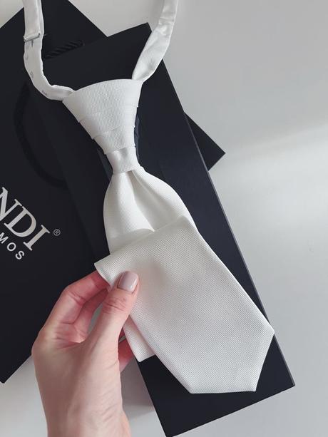 Bandi pánska svadobná kravata/regata,