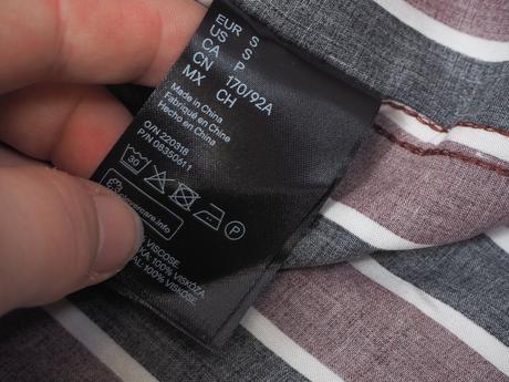 Kvalitná pánska košeľa h&m, h&m,s