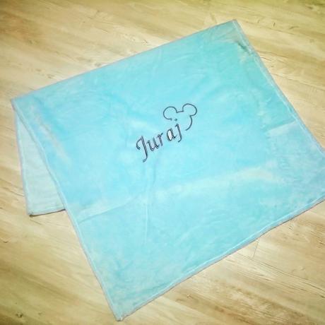 Letná deka s menom,