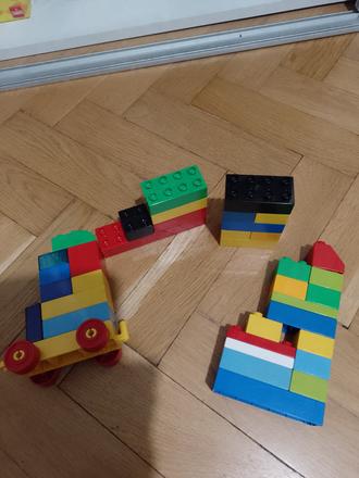 Lego duplo rozne kocky, 