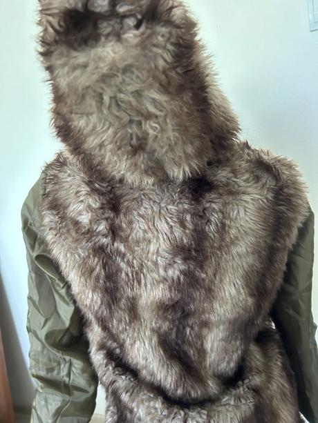 Bunda s kozusinovou vestou, m