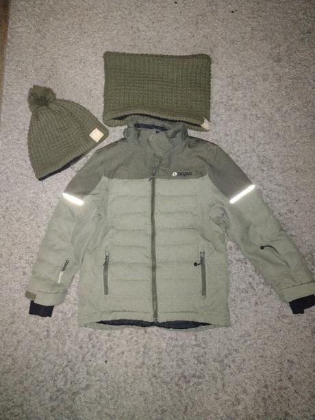 Zimná bunda zigzag, 122