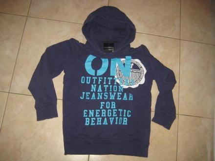 Mikina  energetic denim, 134