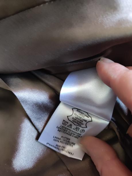 Dámska kožená bunda crisca, 40