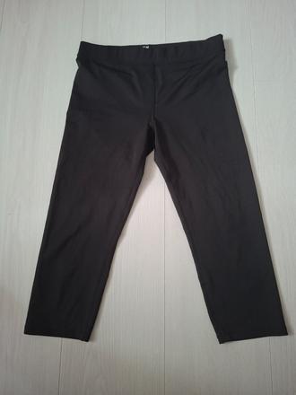 3/4 elastické nohavice, h&m,158