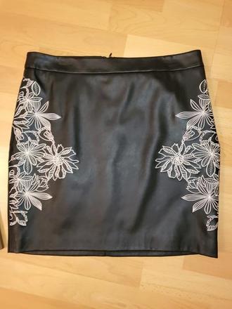 Koženková sukňa veľ.40, orsay,m