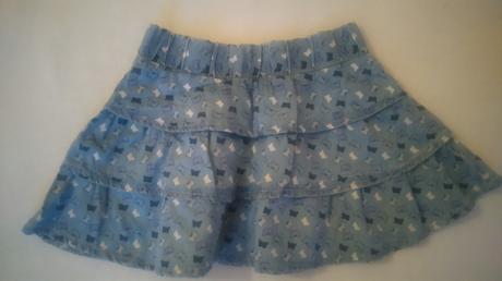 Rifľová suknička s motýlikmi lupilu, lupilu,86