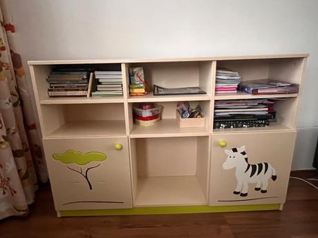 Nábytok a postieľka meblik - savana do detskej izb,