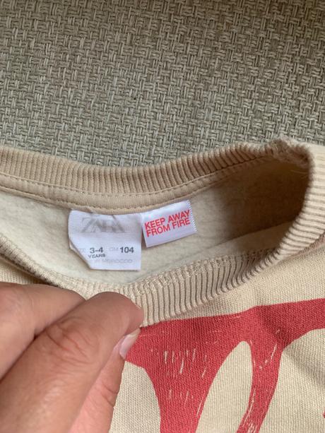 Oversize trigovka, zara,104