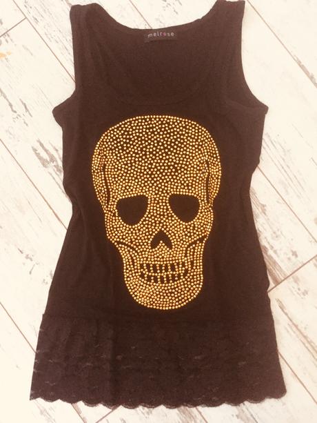 Predlzeny top melrose, s