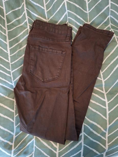 Mango nohavice s voskovym efektom, mango,36