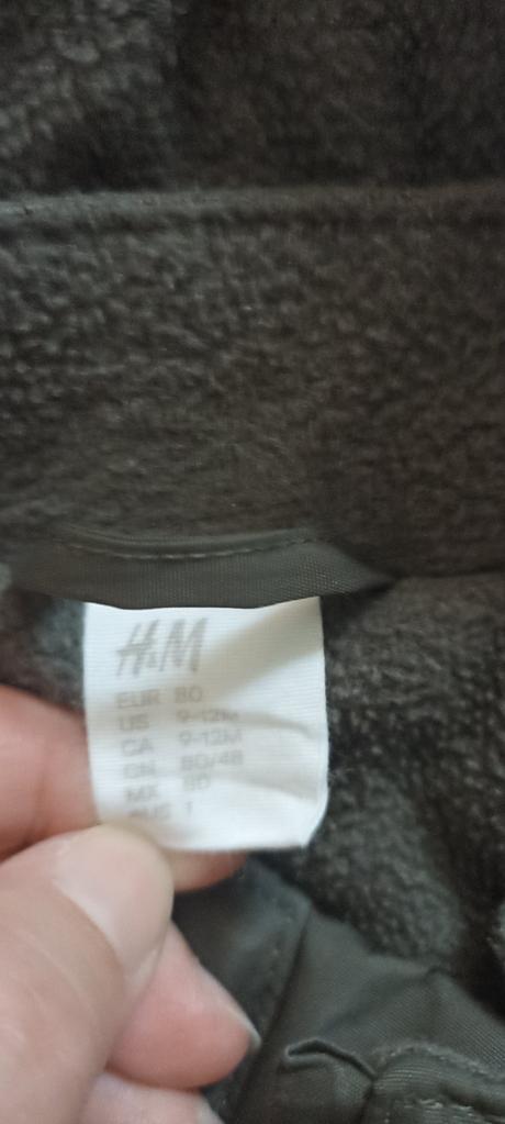Zimný overal h&m, h&m,80