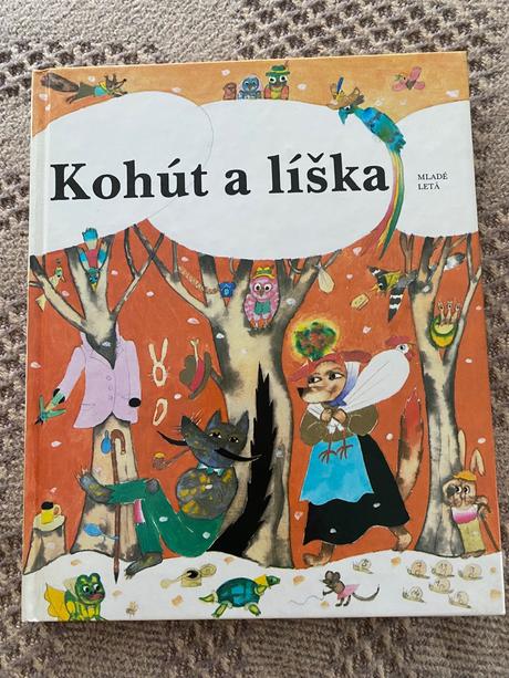 Krásna kniha kohút a líška ondreja sliacky 1988,