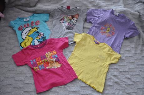 4x tričko na 6 rokov (  110-116), 110