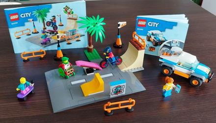 Lego city 60290 skatepark (195 dielikov),