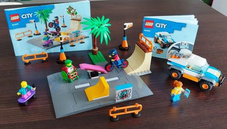 Lego city 60290 skatepark (195 dielikov),