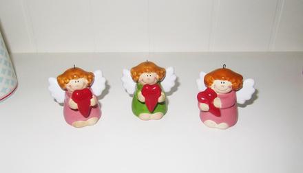 Keramika - vianočný anjel,