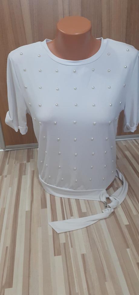 Blúzka s perličkami, gate,m