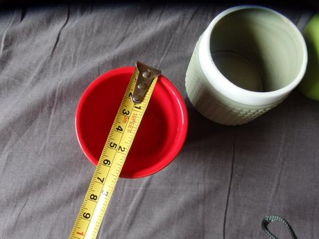 Červený kvetináč,