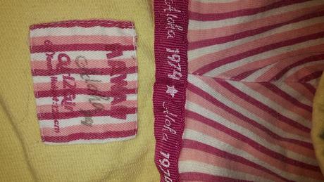 Žlto ružová mikina dievčenská, girl2girl,122