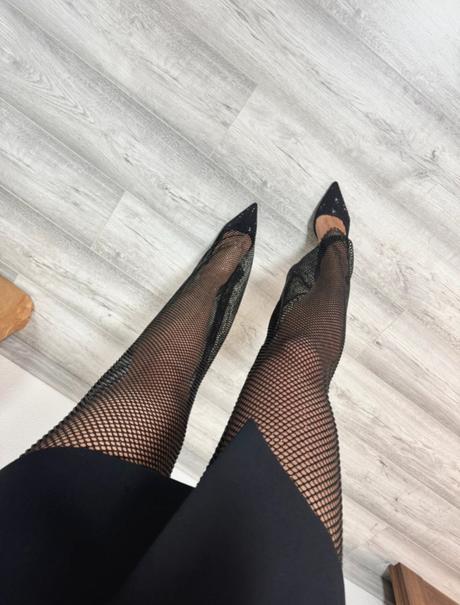 Sietkovane party nohavice calzedonia, calzedonia,m / s