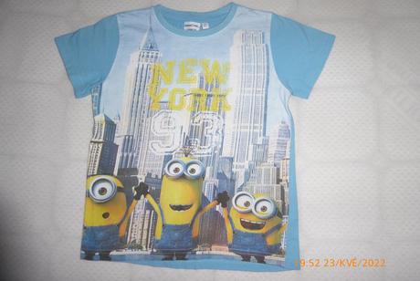 Tričko mimoni v new yorku,v.122, 122