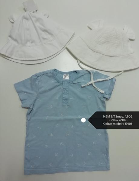 Tričko s kotvami, h&m,80