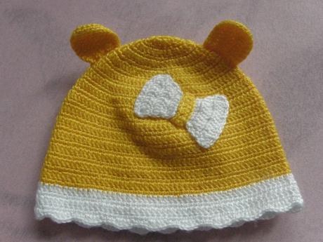 Hackovane ciapky pre rocne dietatko, 86 / 92 / 98