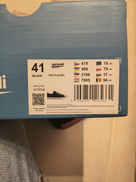 Tenisky, sprandi,41