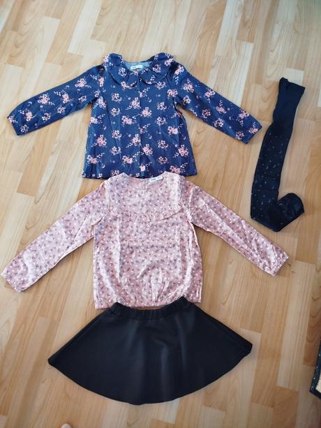 Predám blúzky +sukničku úplne nové č.128, sinsay,128