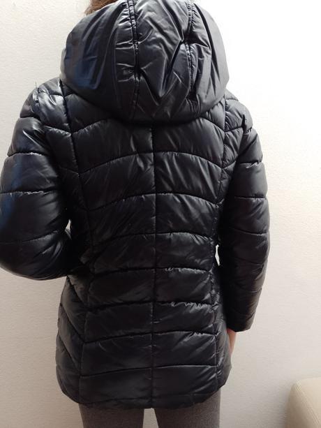 Dievčenská značková zimná bunda na 7-8 rokov, next,128