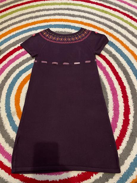 Šaty- úplet, h&m,122