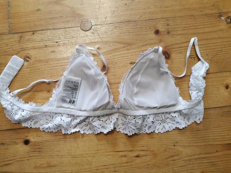 Čipkovana braletka, h&m,xs