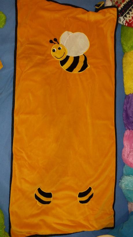 Natahovacia plachta do postielky vcielka, šírka (cm): 55,dĺžka (cm): 120