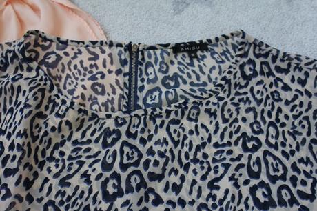 Modra tigria tunika, top stav, vel. s-m, amisu,s