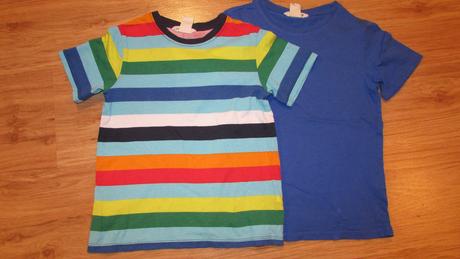 2 pack tričiek , h&m,110