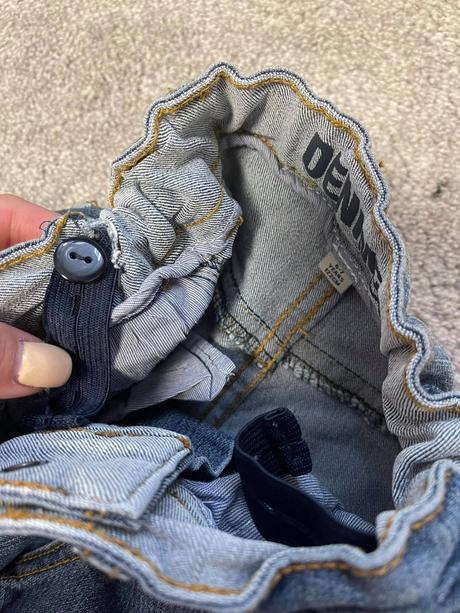 Rifle denim pre 6-7 rokov, denim co,110