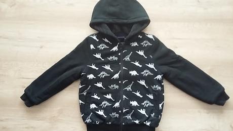 Predám vyteplenú mikinu-bundu, lupilu,110