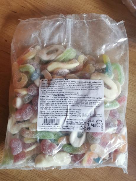 Cukríky sladký, kyslý mix,