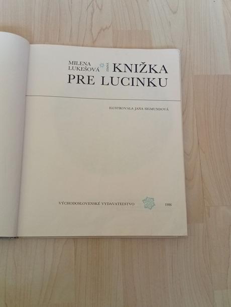 Knižka pre lucinku,