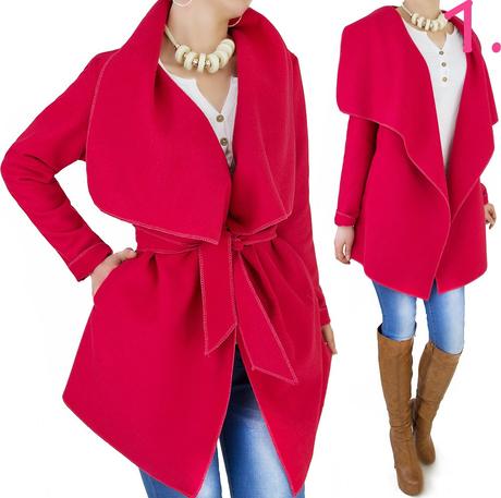 Dámsky kabát na prechodné obdobie, 