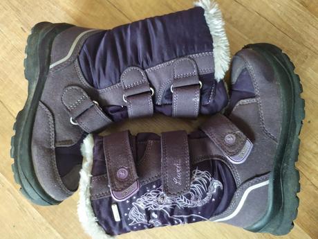 Teplucke cizmy 26 nepremokave blikajuce, lurchi,26