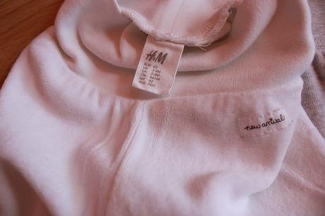 Velúrové tepláčiky, h&m,62