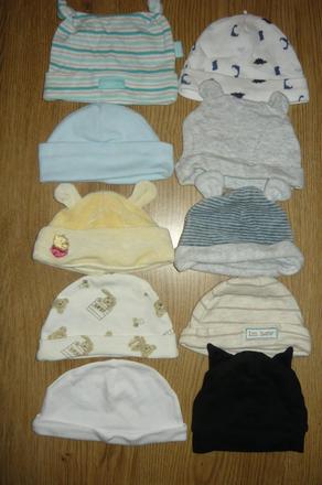 Čiapočky pre novorodencov 0/3, 62