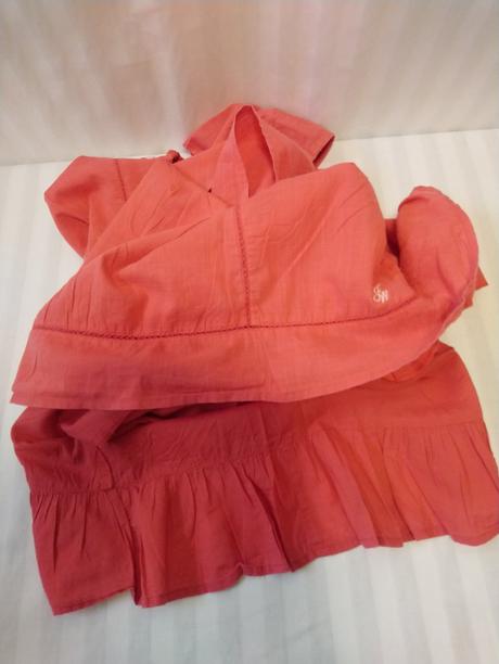 Dámsky dvojitý ružový top, jack wills, l/xl, l