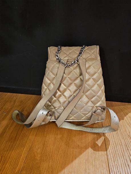 Zlatý kožený ruksak, 