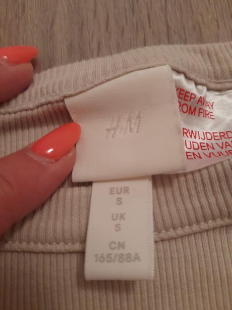 Tielko rebrované, h&m,s