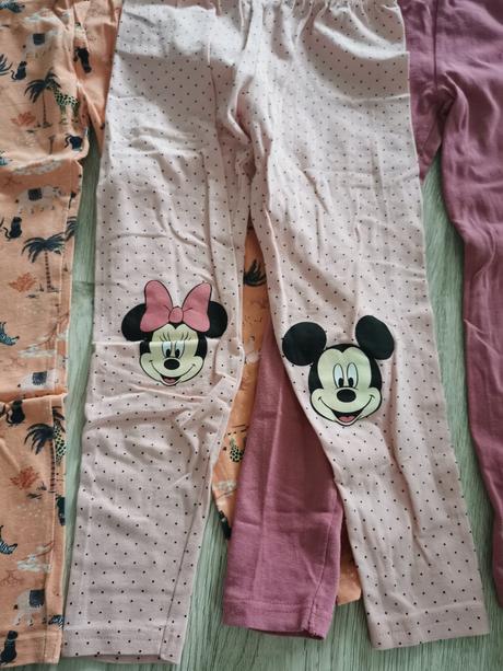 3x legíny 6-7rokov, disney,122