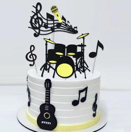 Tortový zápich music,