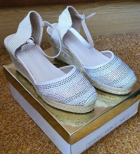 Ružové espadrilky, 37